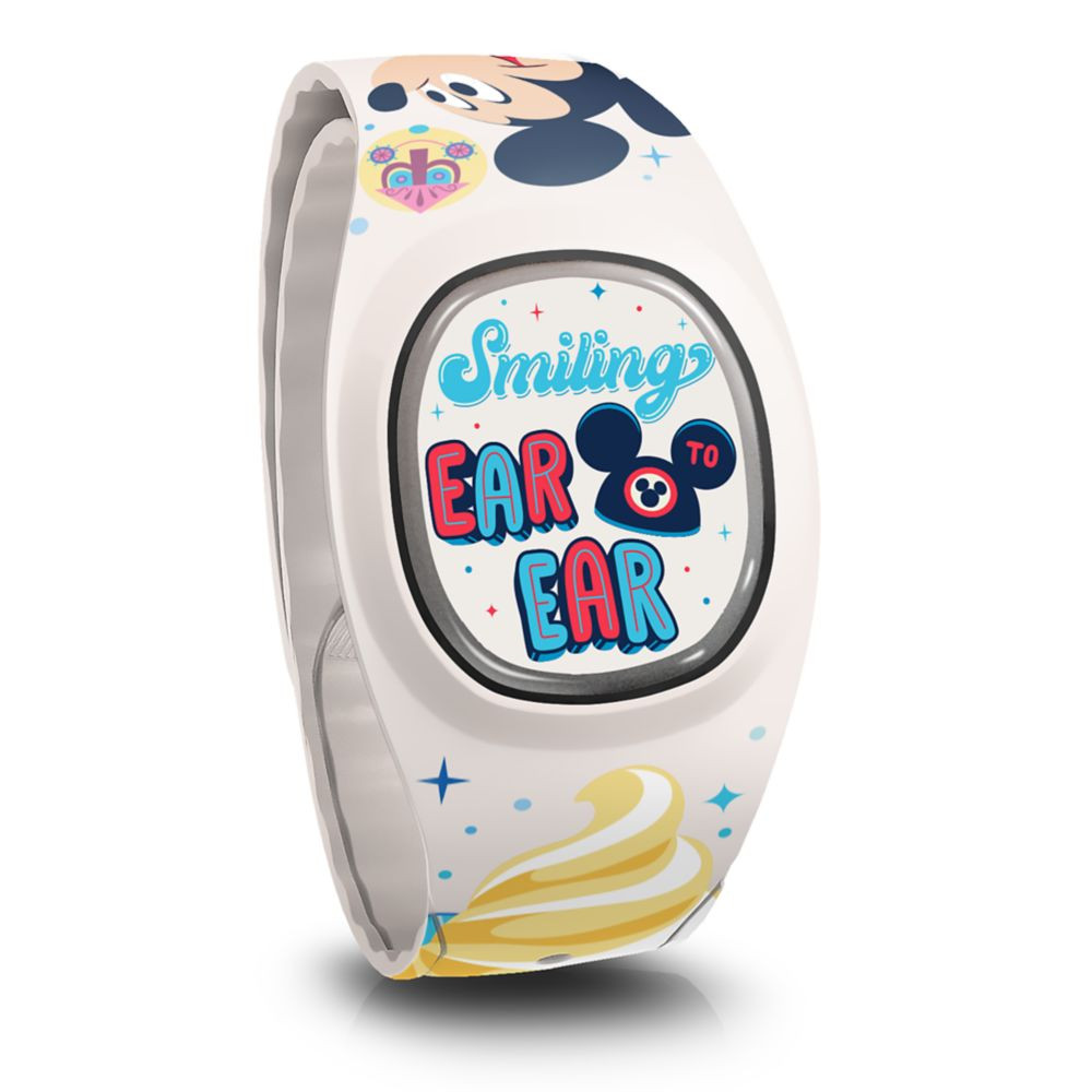 Mickey Mouse and Friends ''Smiling Ear to Ear'' MagicBand+ | Disney Store