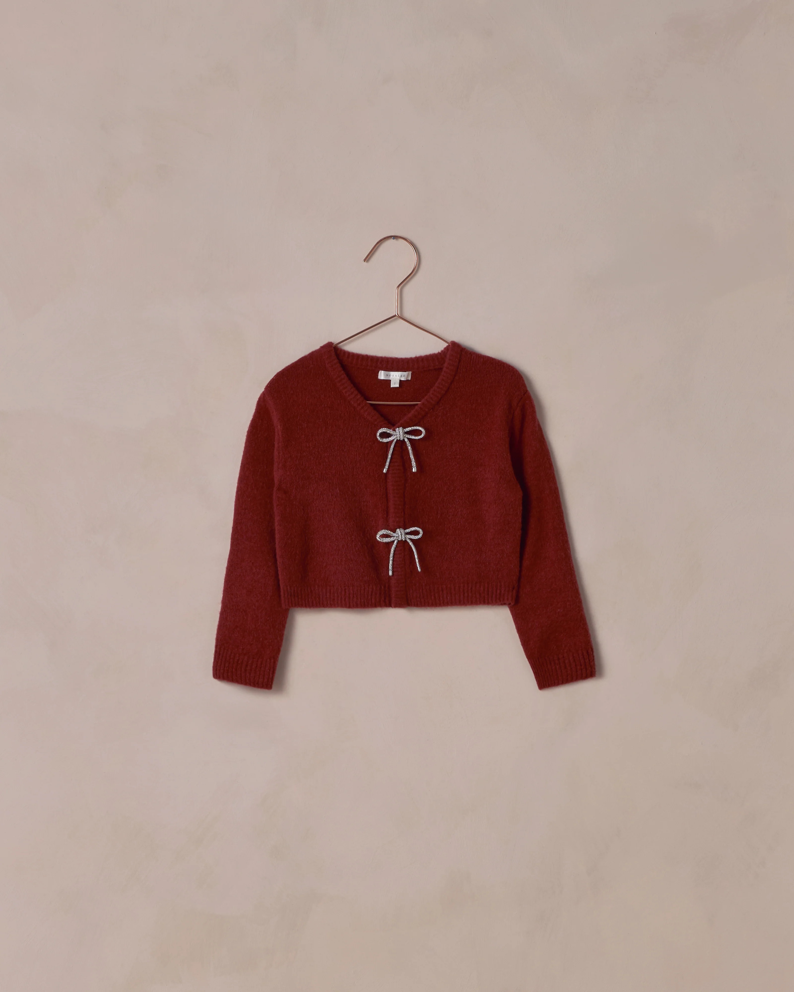 Bow Cardigan | Ruby | Rylee + Cru