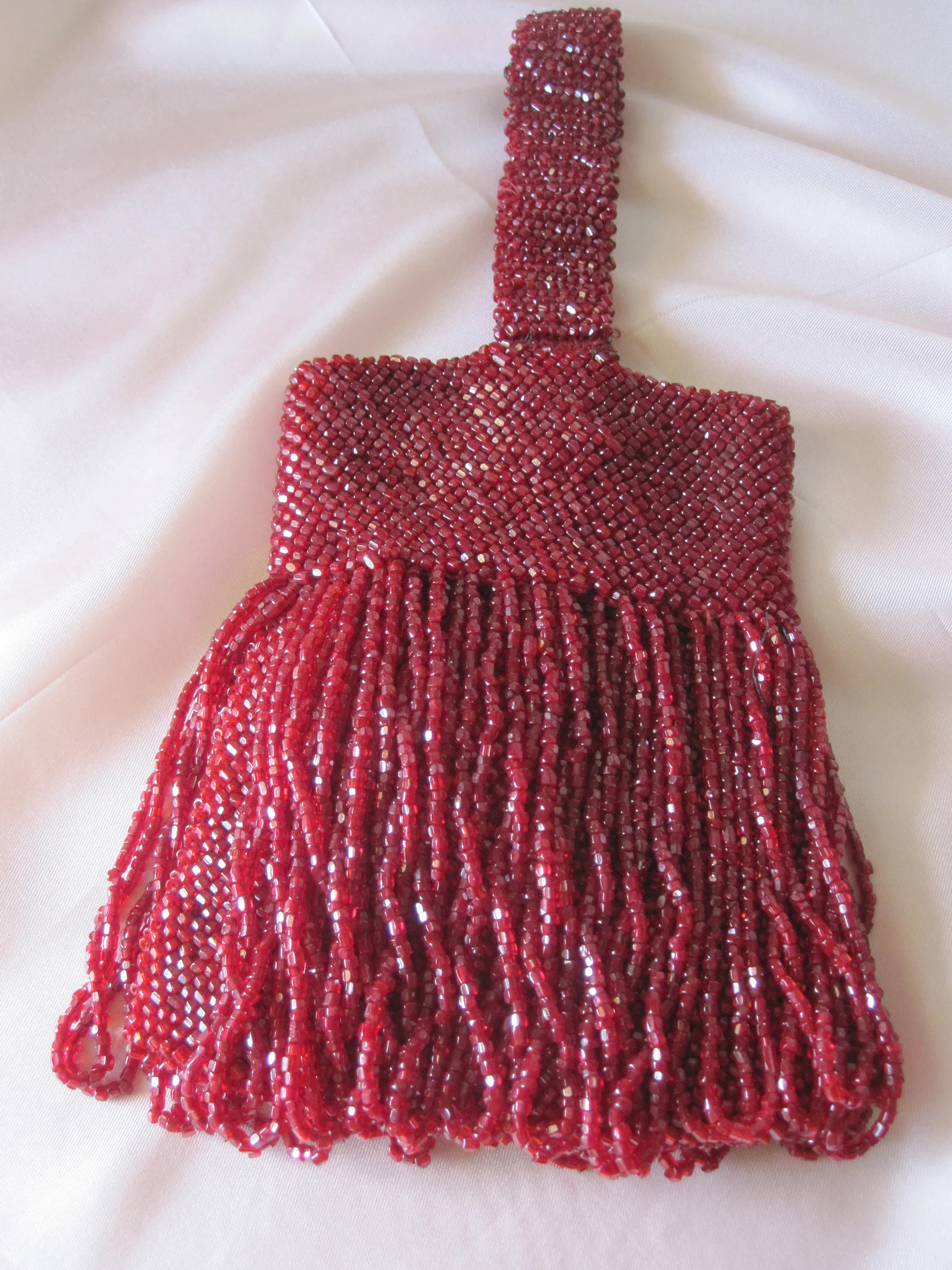 ANTIQUE RUBY Beaded Evening Bag Circa 1920s - Etsy | Etsy (Global)