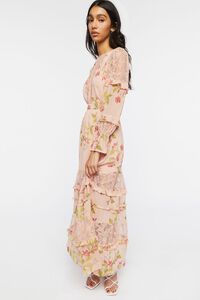 Lace-Trim Tiered Floral Maxi Dress | Forever 21 (US)