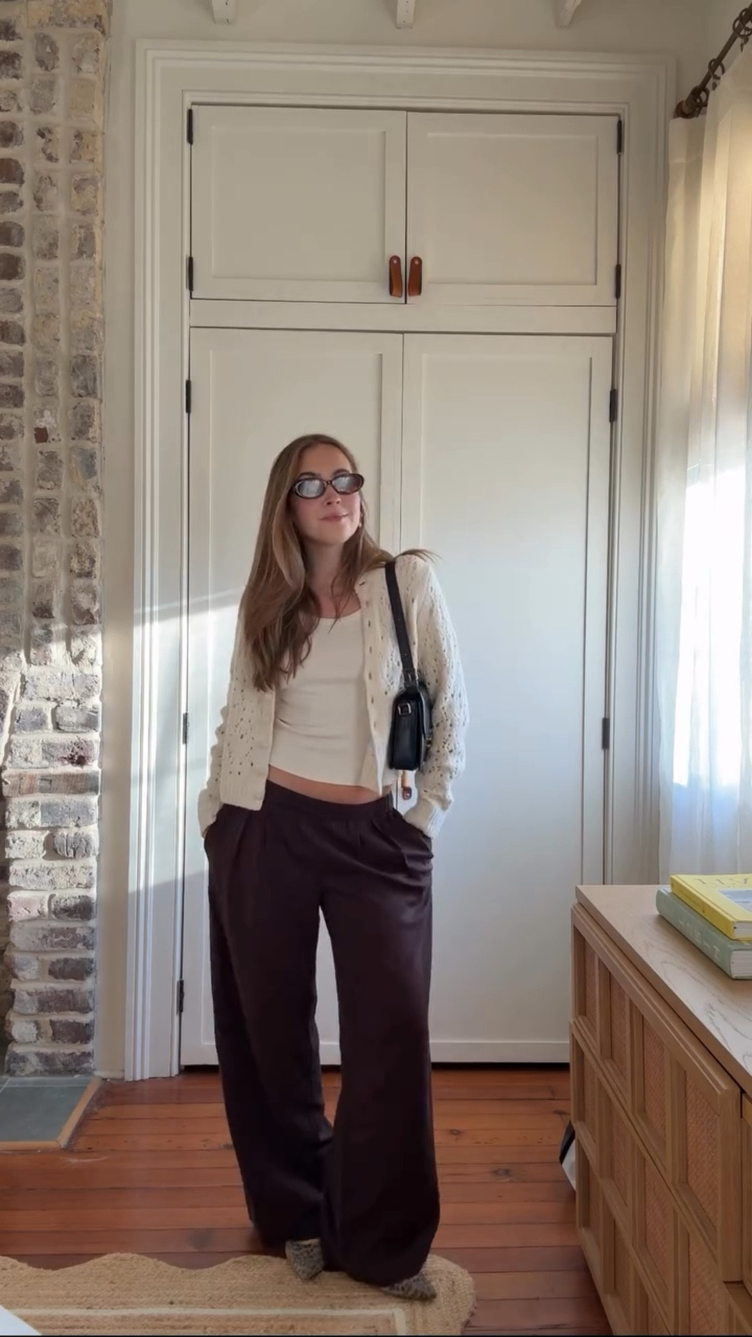 Dare I say color of the season?? Living in these @reformation low-rise trousers until further notice