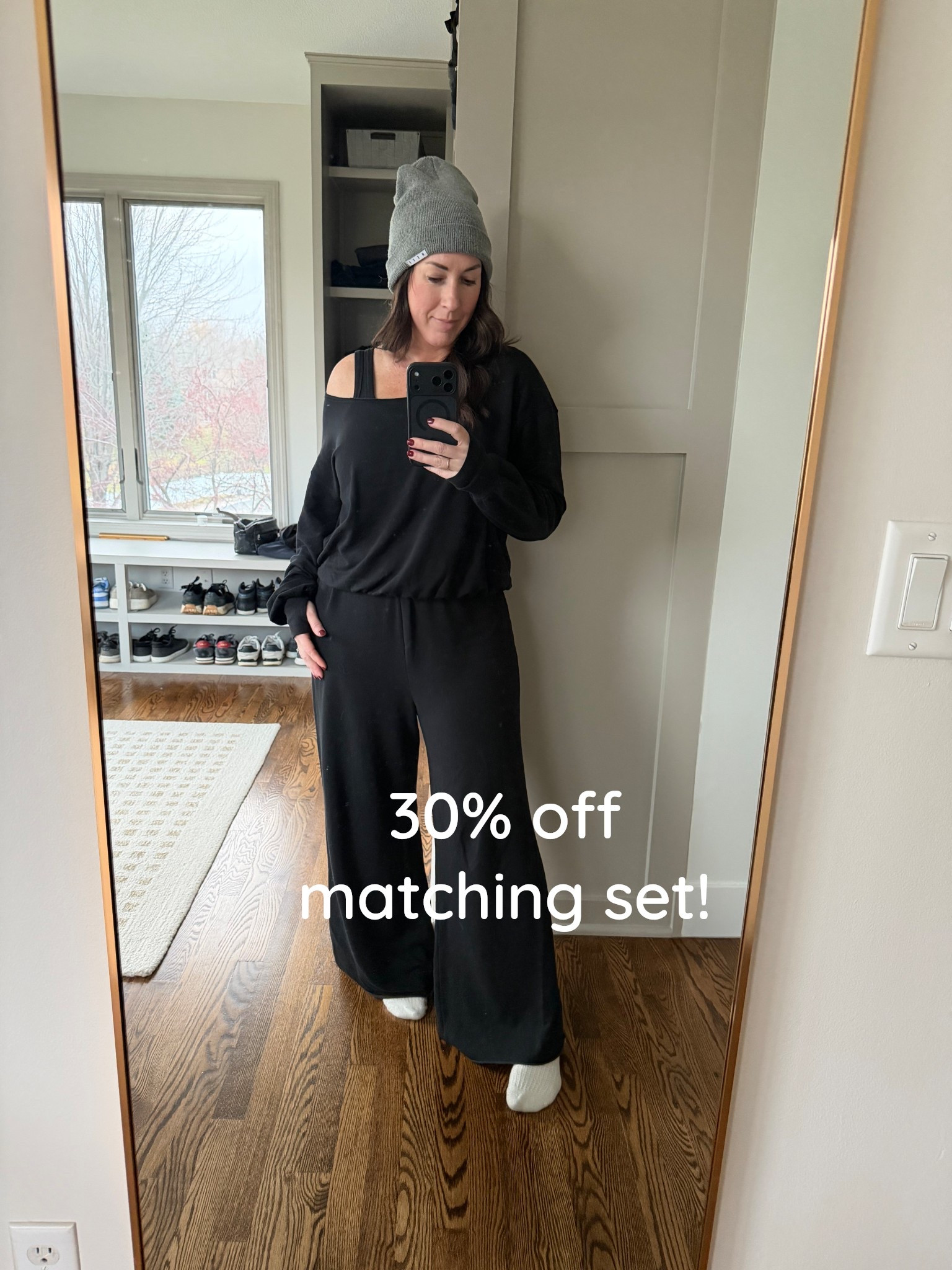 I have this matching set plus another top that matches the set and several different colors and it's finally on sale and in stock! Makes the perfect cozy outfit for the holidays and a perfect gift!

Matching sets from Aerie | Aerie matching sets on sale | Cozy loungewear sets | Affordable lounge outfits | Best Aerie sets 2025 | Aerie deals | Aerie outfit ideas | Cute matching sets for women | Comfy lounge sets | Aerie sale finds | Everyday casual outfits | Affordable fashion staples

#LTKmomlife #LTKSaleAlert #LTKGiftGuide