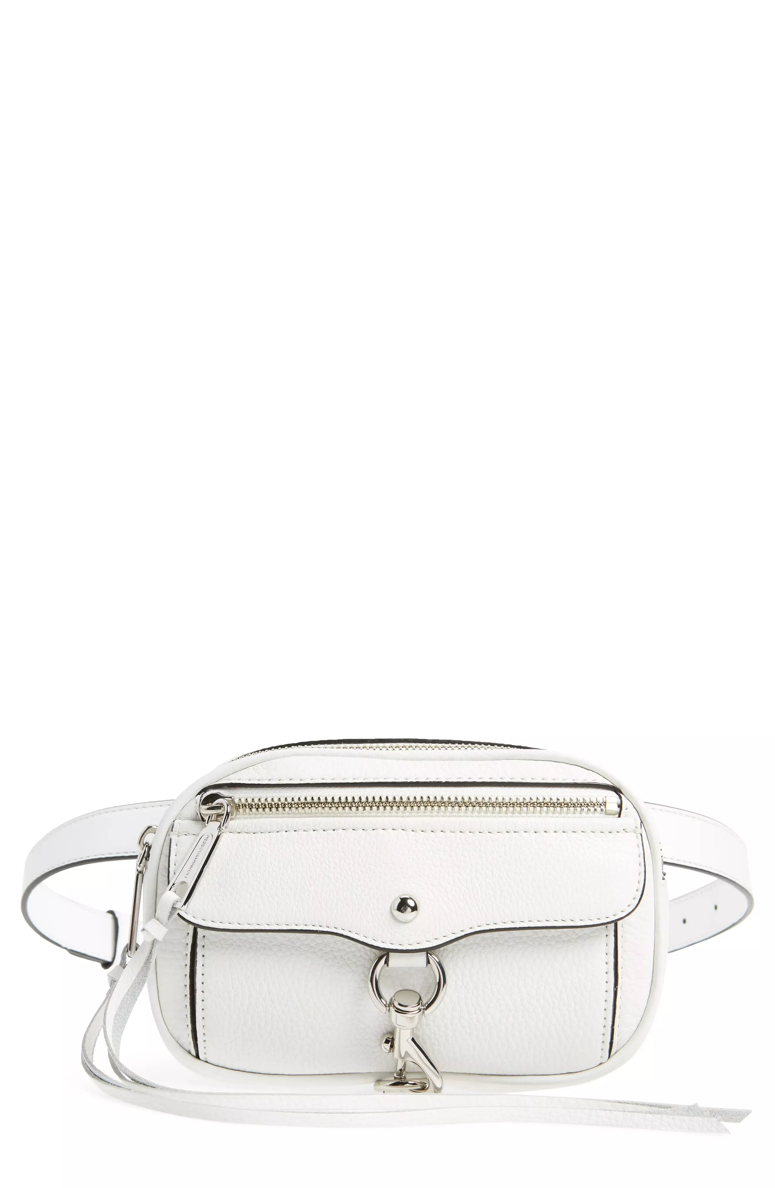 Rebecca minkoff blythe leather belt clearance bag