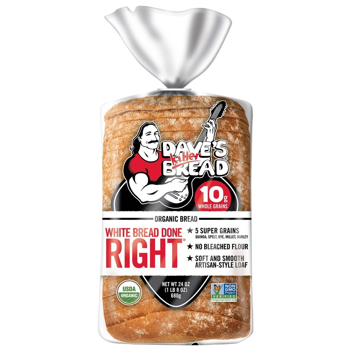 Dave's Killer Bread Organic White Bread Done Right - 24oz | Target