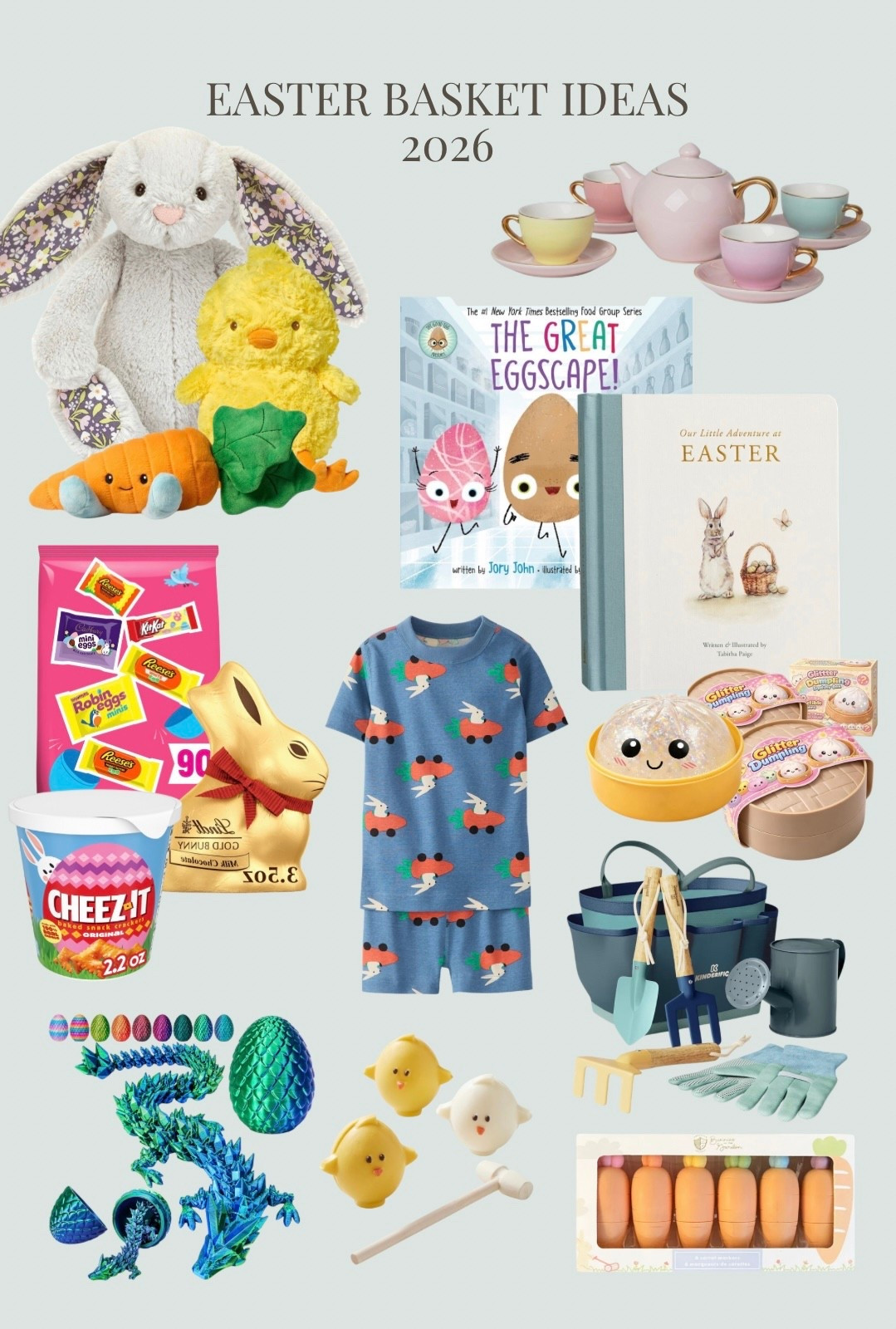 This year’s “it” Easter toy for kids 6-8? Squishy glitter dumplings. ✨ Fill their Easter baskets with all their faves + a few new fun and practical items too! Jellycat is a staple in my home, but Target has some very affordable bunny, chick and carrot dupes available right now that your littles will love. 🐰

#LTKKids #LTKHome #LTKSeasonal