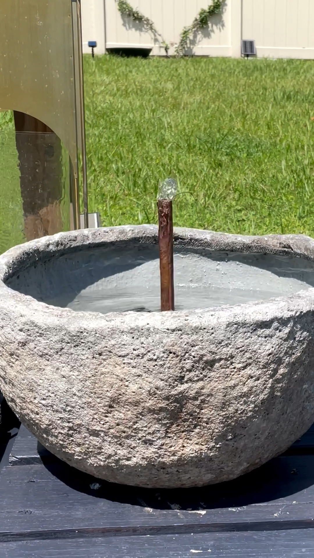 My DIY water fountain using my solar water pump from poposoap..

#LTKHome