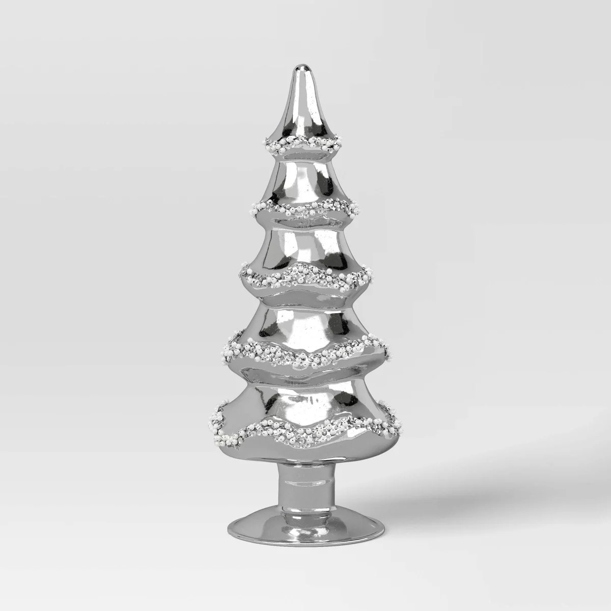 9.13' Christmas Glass Tree Silver - Wondershop™ | Target