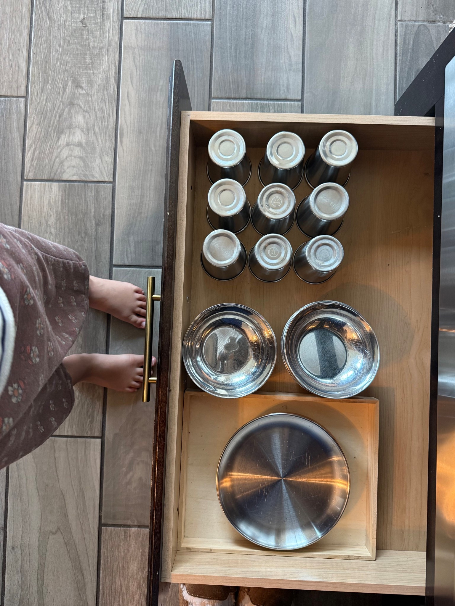 Once you go stainless you will never go back. Clean, non-toxic and they never break. 