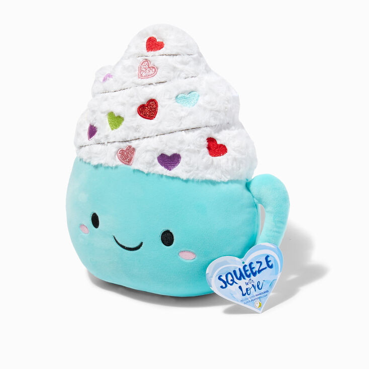 Squeeze With Love™ 12'' Valentine's Day Hot Cocoa Plush Toy | Claire's (US)