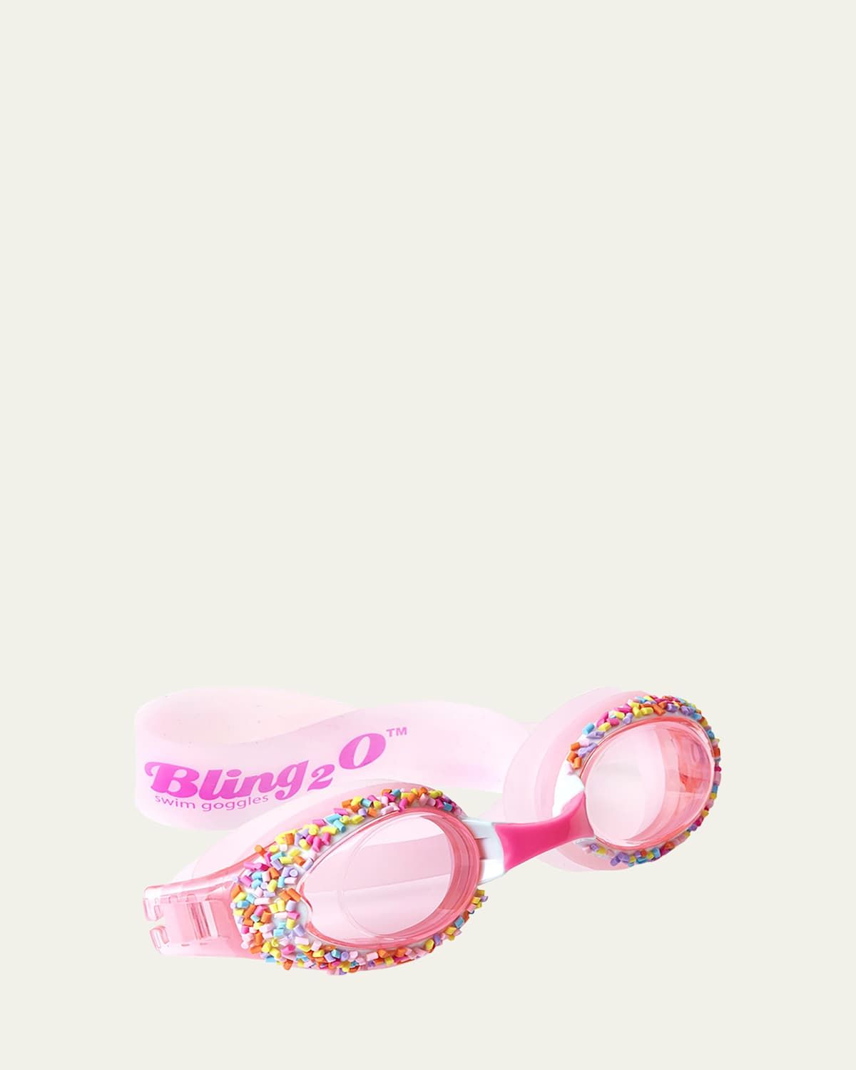 Kid's Angel Cake Pink Cake Pop Swim Goggles | Bergdorf Goodman