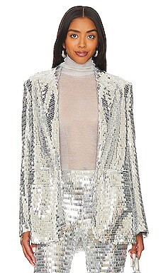 Simon Miller Lennox Jacket in Satellite Silver from Revolve.com | Revolve Clothing (Global)
