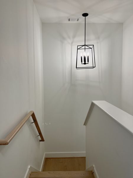 Stairwell chandelier 