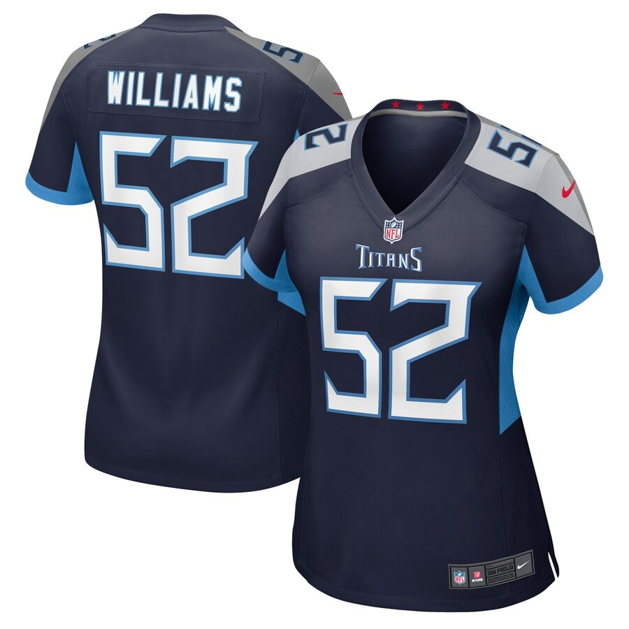 Women's Tennessee Titans James Williams Nike  Navy  Game Jersey | NFL Shop