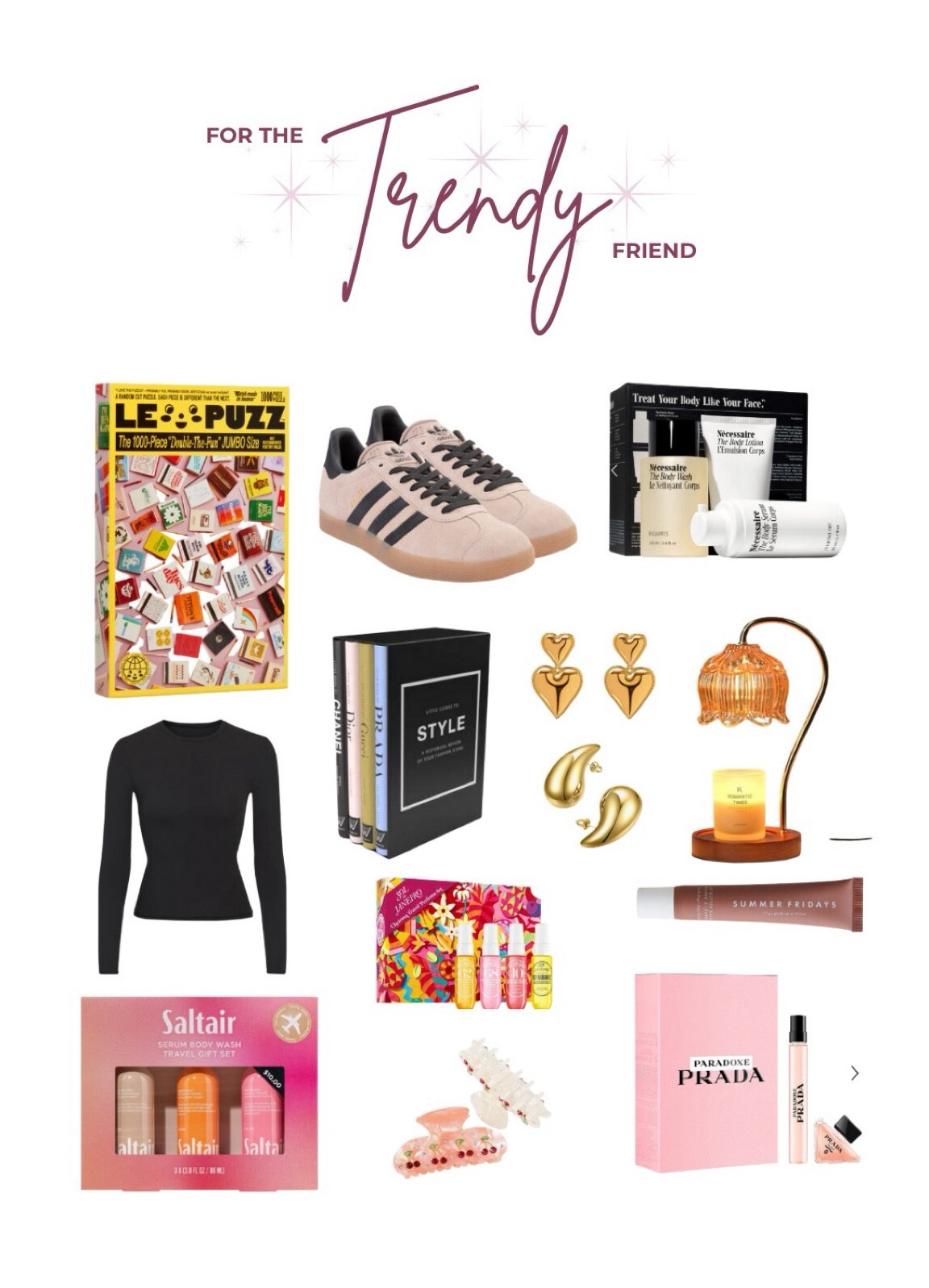 Holiday gift ideas for the trendy friend

#LTKHoliday #LTKGiftGuide