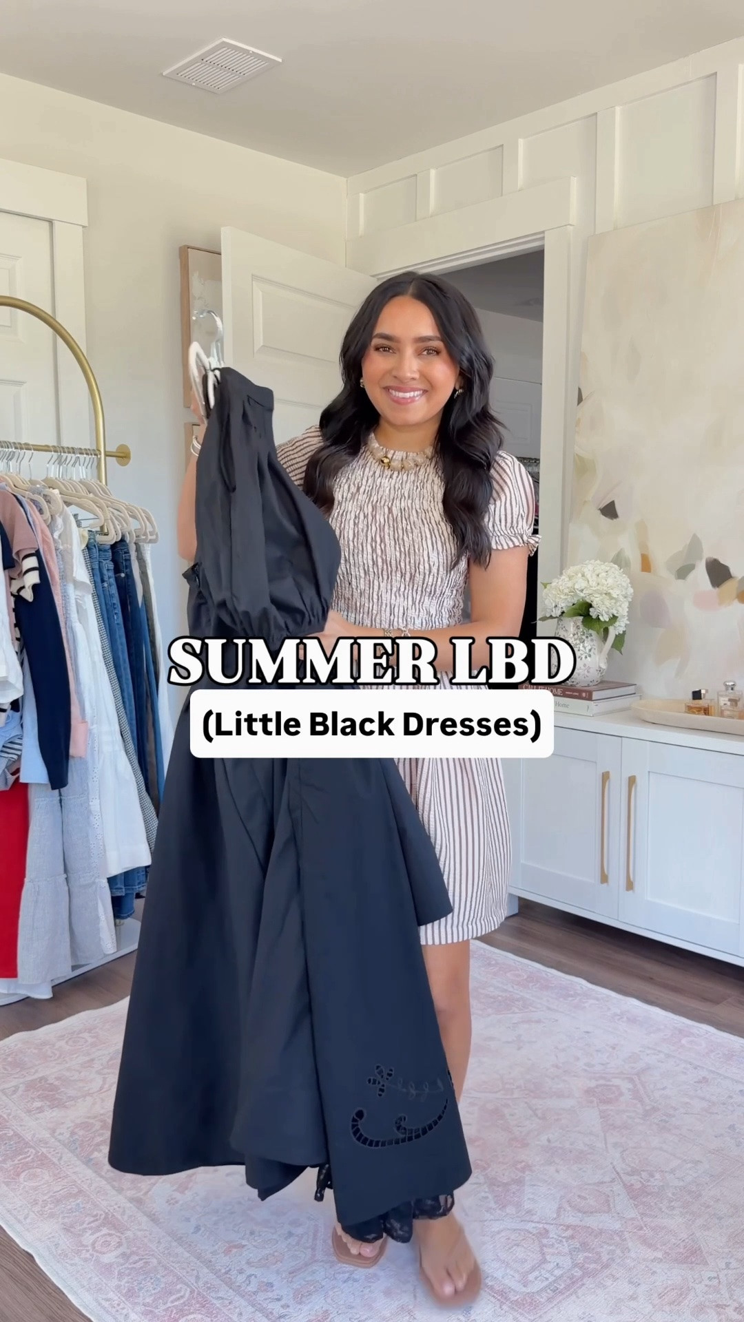 Summer Little Black Dresses!
For reference: I’m 5’0, petite, 32b bra size, and 2/26 in bottoms, pear shaped. 
*Everything I share is unaltered! TTS means true to size. Between size 5-6.5 in shoes

Anthropologie dress size xs petite TTS
Astr The Label dress size xs TTS
Amazon dress size small TTS
Steve Madden dress size xs TTS
J Crew dress size xs TTS
Walmart Dress size xs TTS

#LTKootd #LTKPetite #LTKSaleAlert