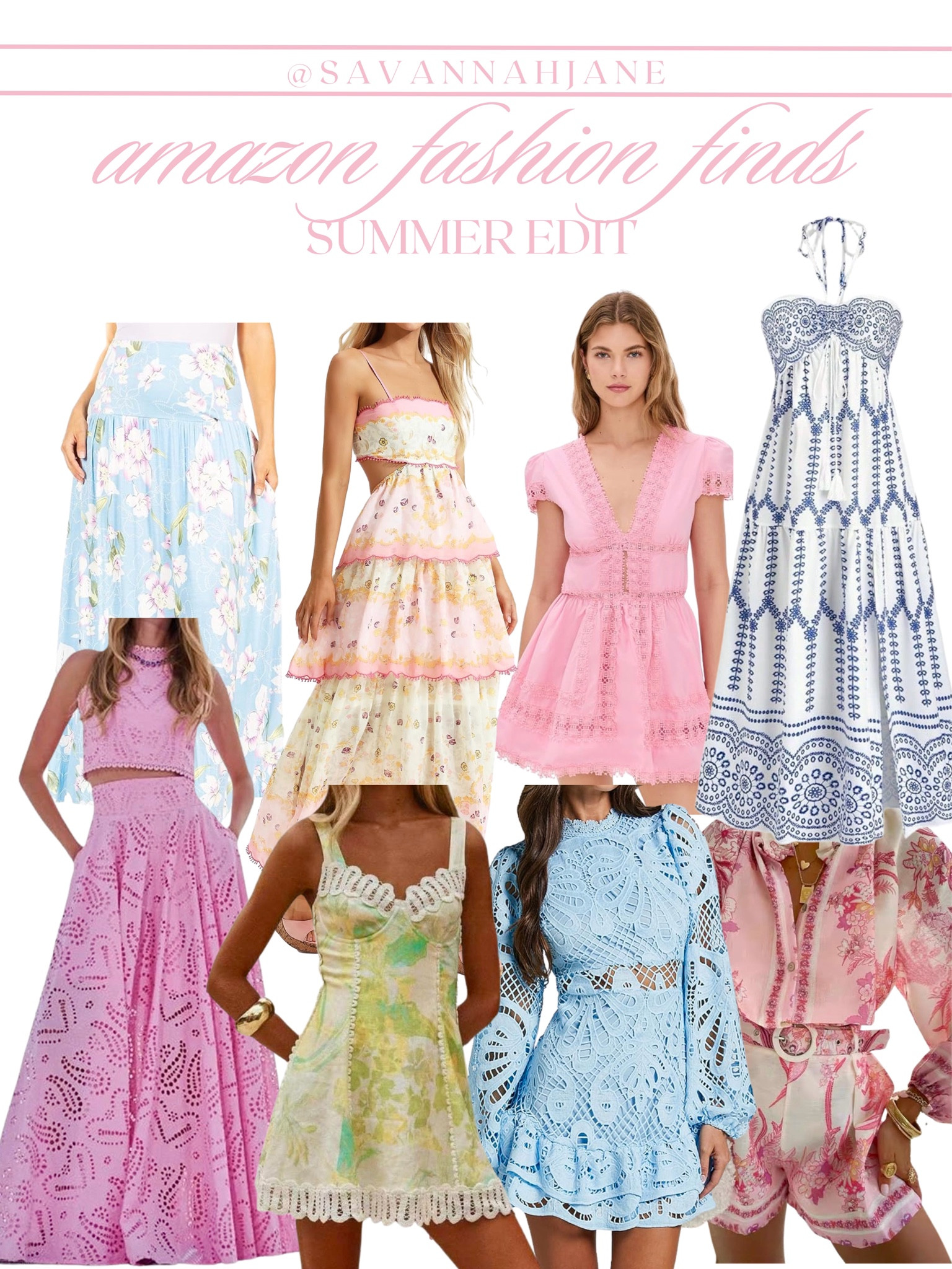 Amazon summer edit! Obsessed with these outfits. Designer dupes | Zimmermann dupes | Zimmermann inspired dress | Amazon fashion | Amazon finds | Amazon dress inspo | Amazon dresses | amazon summer outfit | Amazon ootd | amazon summer dress | LTK Amazon finds | LTK U | vacation outfit inspo | vacation ootd 

#LTKootd #LTKU #LTKPetite