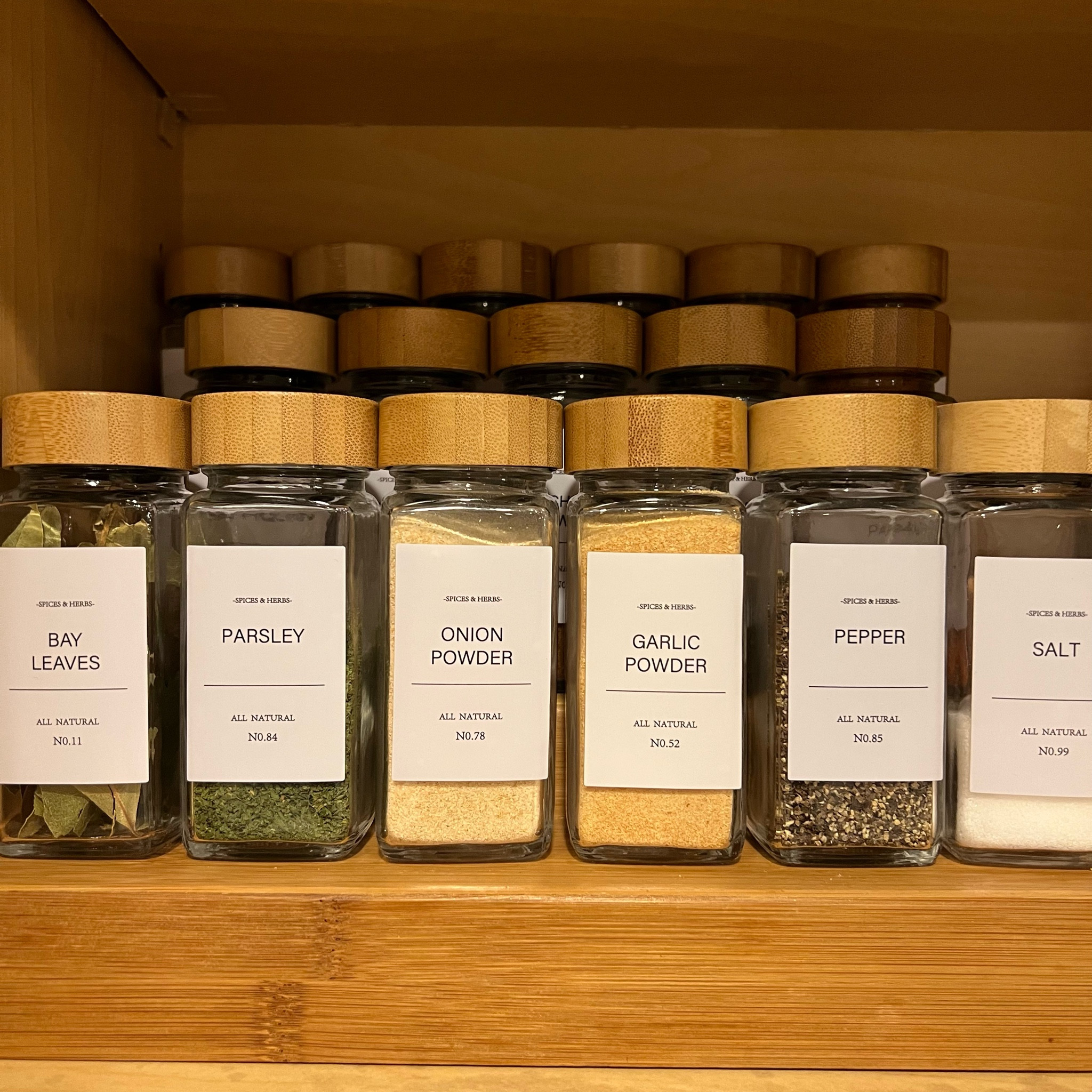 These Amazon spice jars are so cute and affordable. Comes with a ton, and even includes labels and a funnel. 

Kitchen organization, spice jars, spice labels, bamboo

#LTKCyberweek #LTKhome #LTKunder50