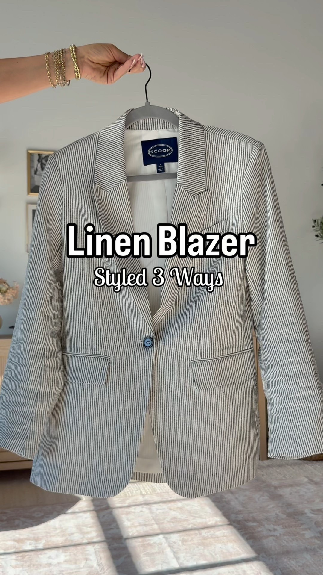 Styling this linen blazer 3 way 
Love elevating denim with a white button down and a Linen Blazer 
Shorts - size 4 
Button down - small 
Blazer- small 
Pants - small tall 


#LTKShoeCrush #LTKFindsUnder50 #LTKU #LTKOver40 #LTKSeasonal