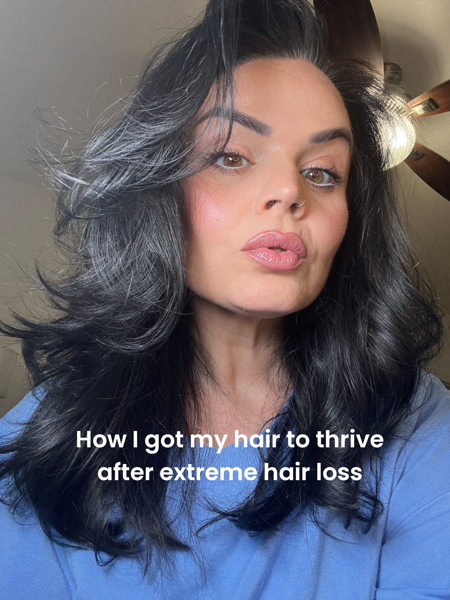 After experiencing hair loss due to PCOS, COVID , weight loss and postpartum - I feel like I finally found the long term solution  

#LTKstorytime #LTKmorningroutine #LTKBeauty