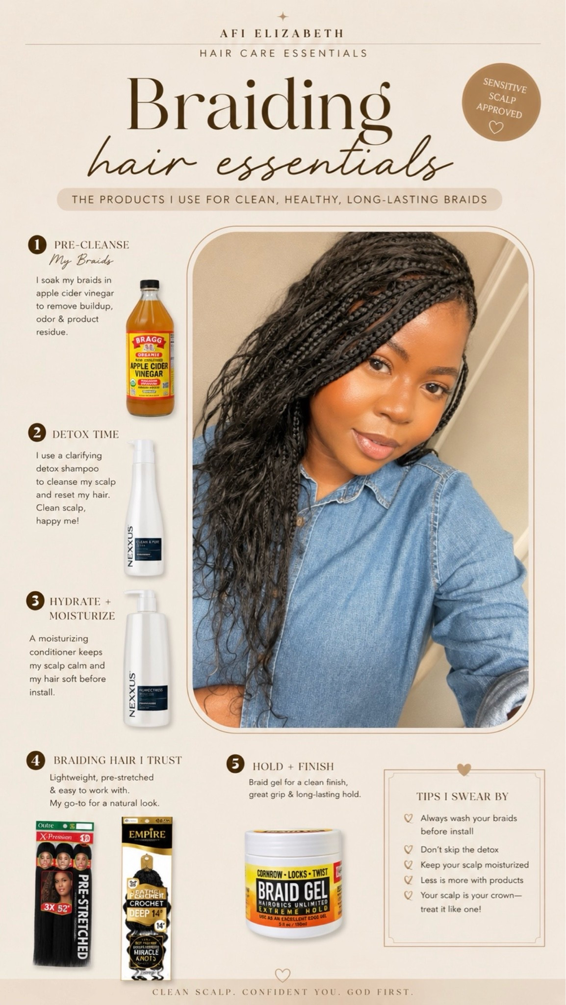 My Braiding hair essential for a healthier scalp.

#LTKSeasonal #LTKBeauty #LTKselfcare