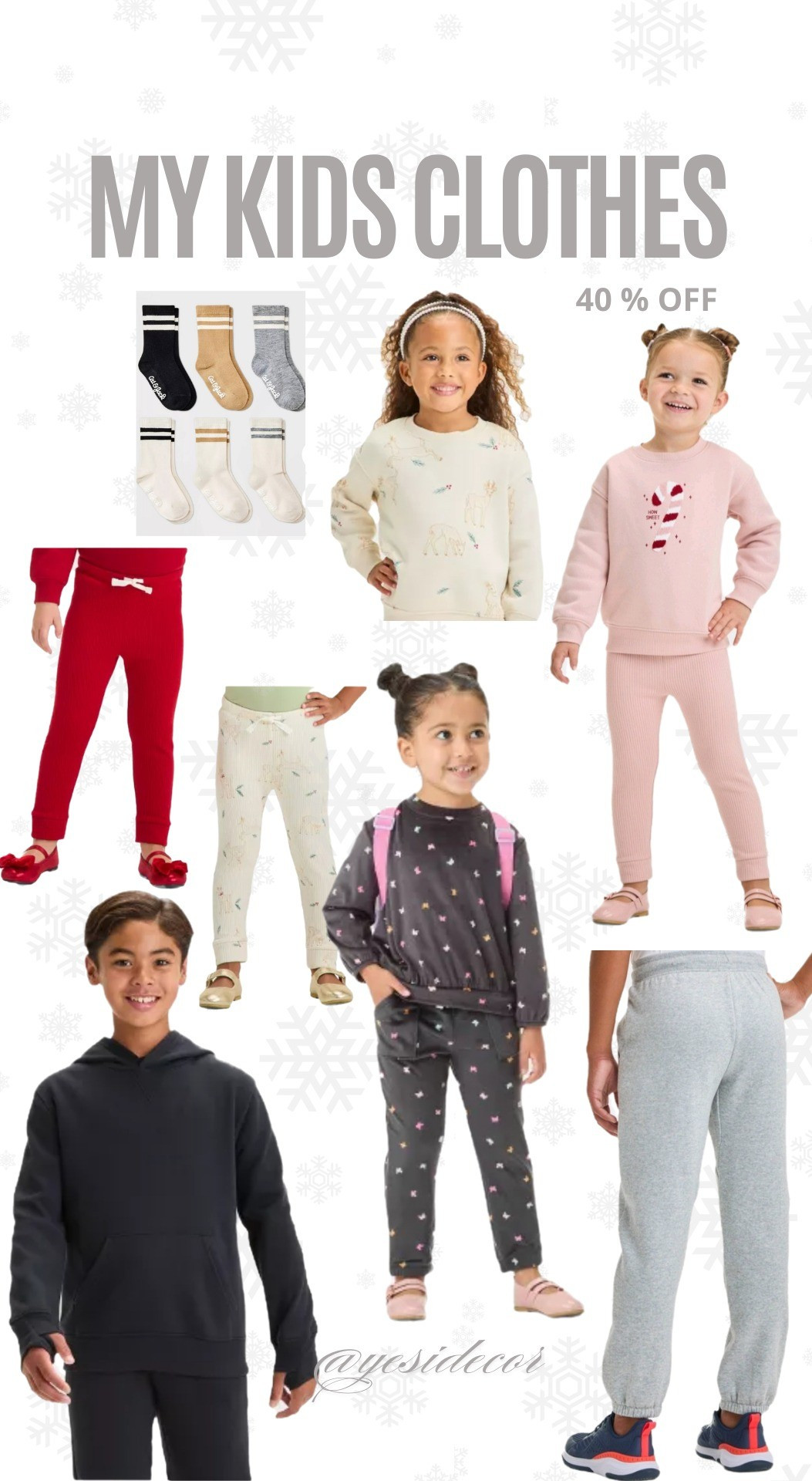 Kids clothes 40 % off

#LTKHoliday #LTKKids #LTKSeasonal