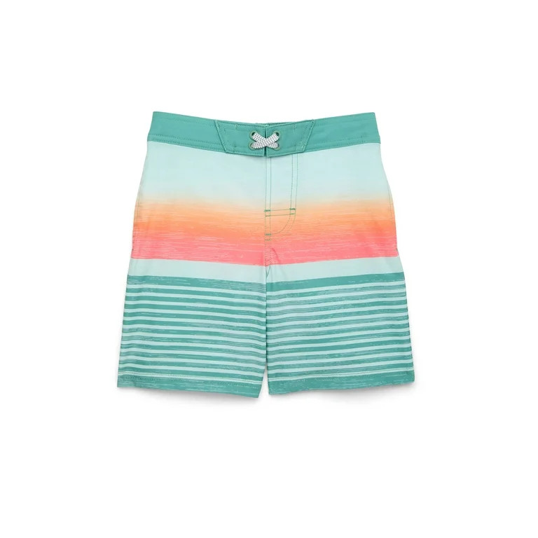 Wonder Nation Boys Quick Dry Swim Trunks, Sizes 4-20 & Husky | Walmart (US)