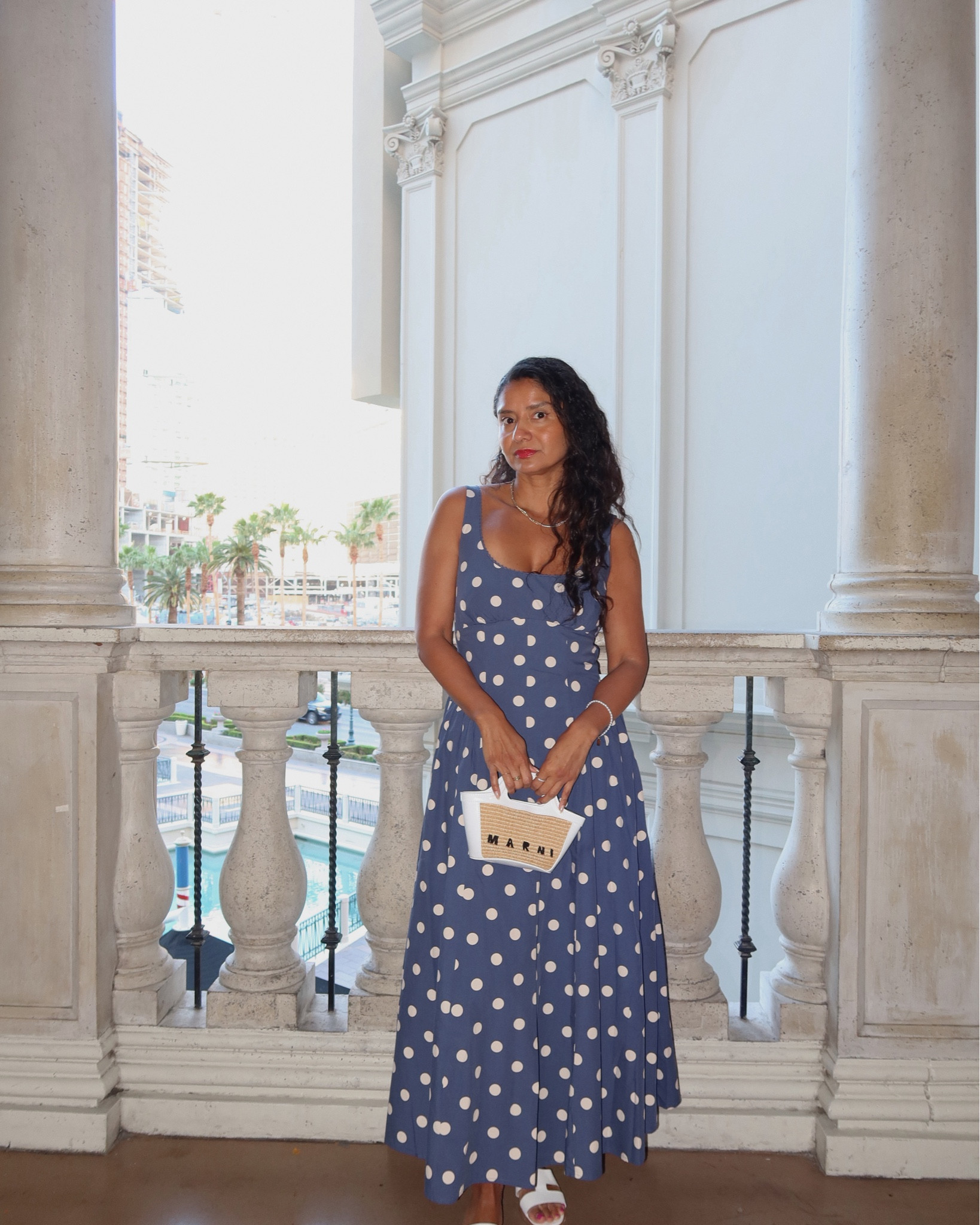 Spring look from Abercrombie! Loving the polka dot trend.