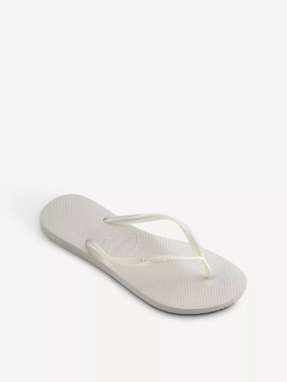 Slim rubber flip-flops | Selfridges