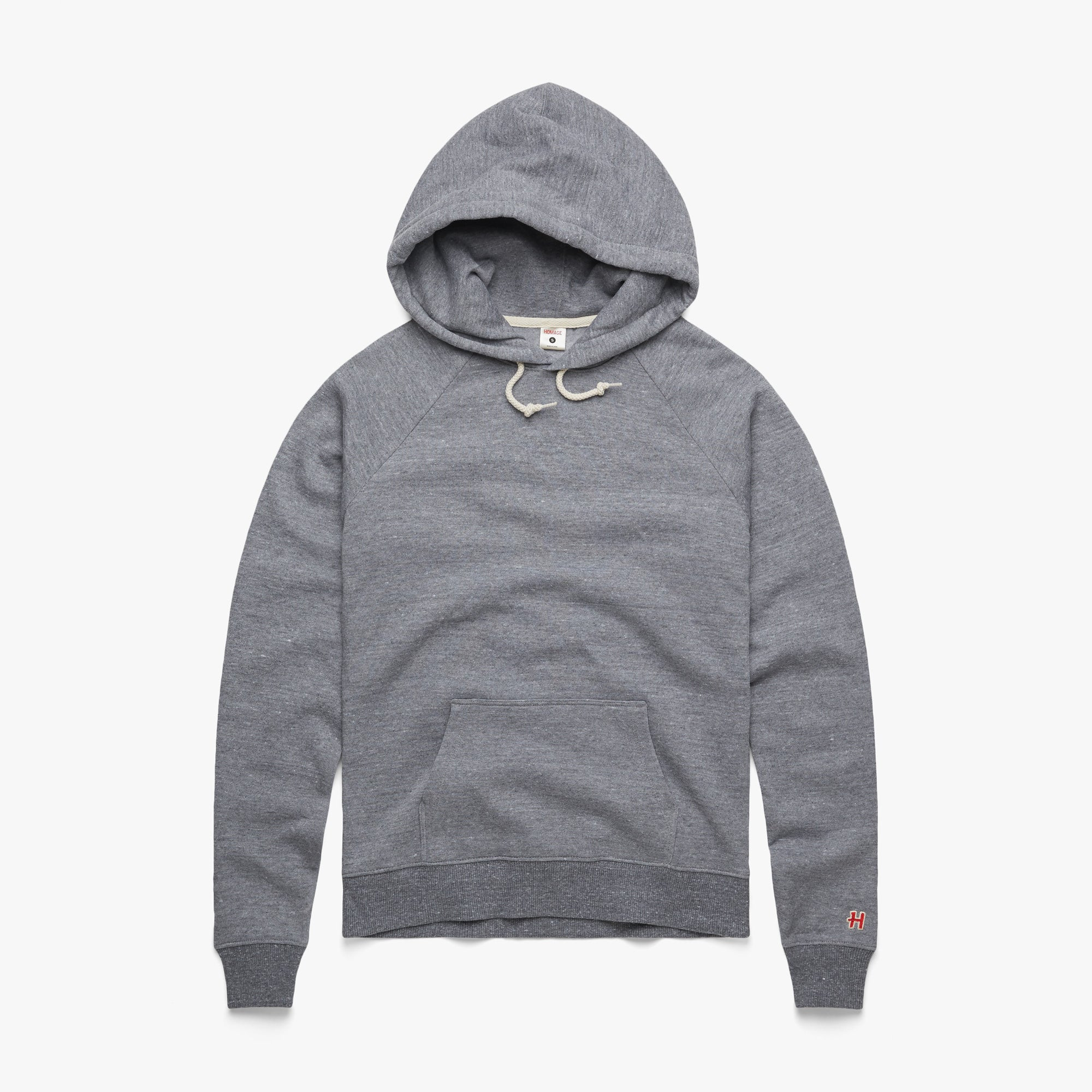 Women's Go To Hoodie From Homage. | Grey | Vintage Apparel From Homage. | Homage