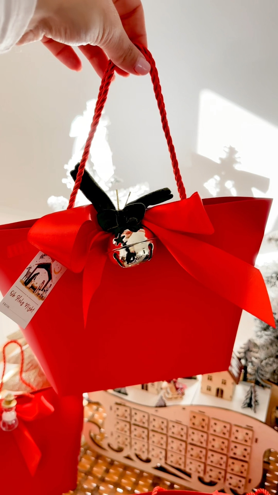 Holiday gift bag upgrade mini ornaments ribbon and bows! 

#LTKGiftGuide #LTKFindsUnder50 #LTKHoliday