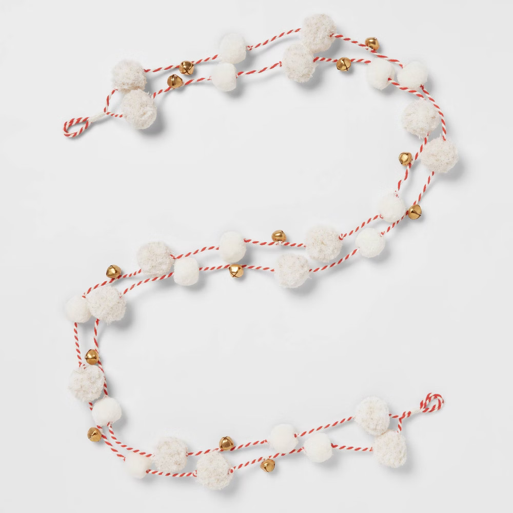 72"" Neutral Pom Garland - Opalhouse | Target
