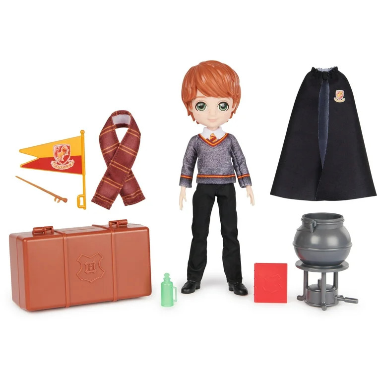 Wizarding World Harry Potter, 8-inch Ron Weasley Fashion Doll Gift Set (Multicolor) - Walmart.com | Walmart (US)