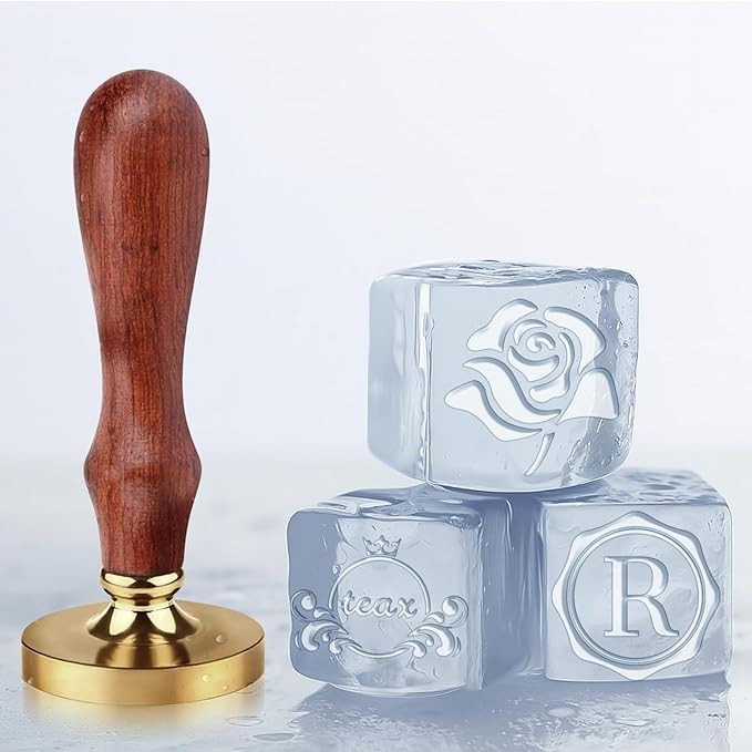 Custom Ice Stamp Personalized Ice Cube Stamp with Name Logo Gifts for Mixologists Parties Events ... | Amazon (US)