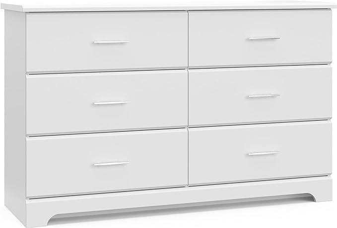 Storkcraft Brookside 6 Drawer Chest - White | Amazon (US)