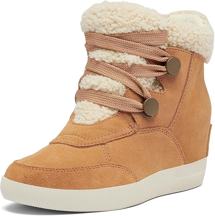 Sorel Women's Out N About Cozy Wedge Boots | Amazon (US)