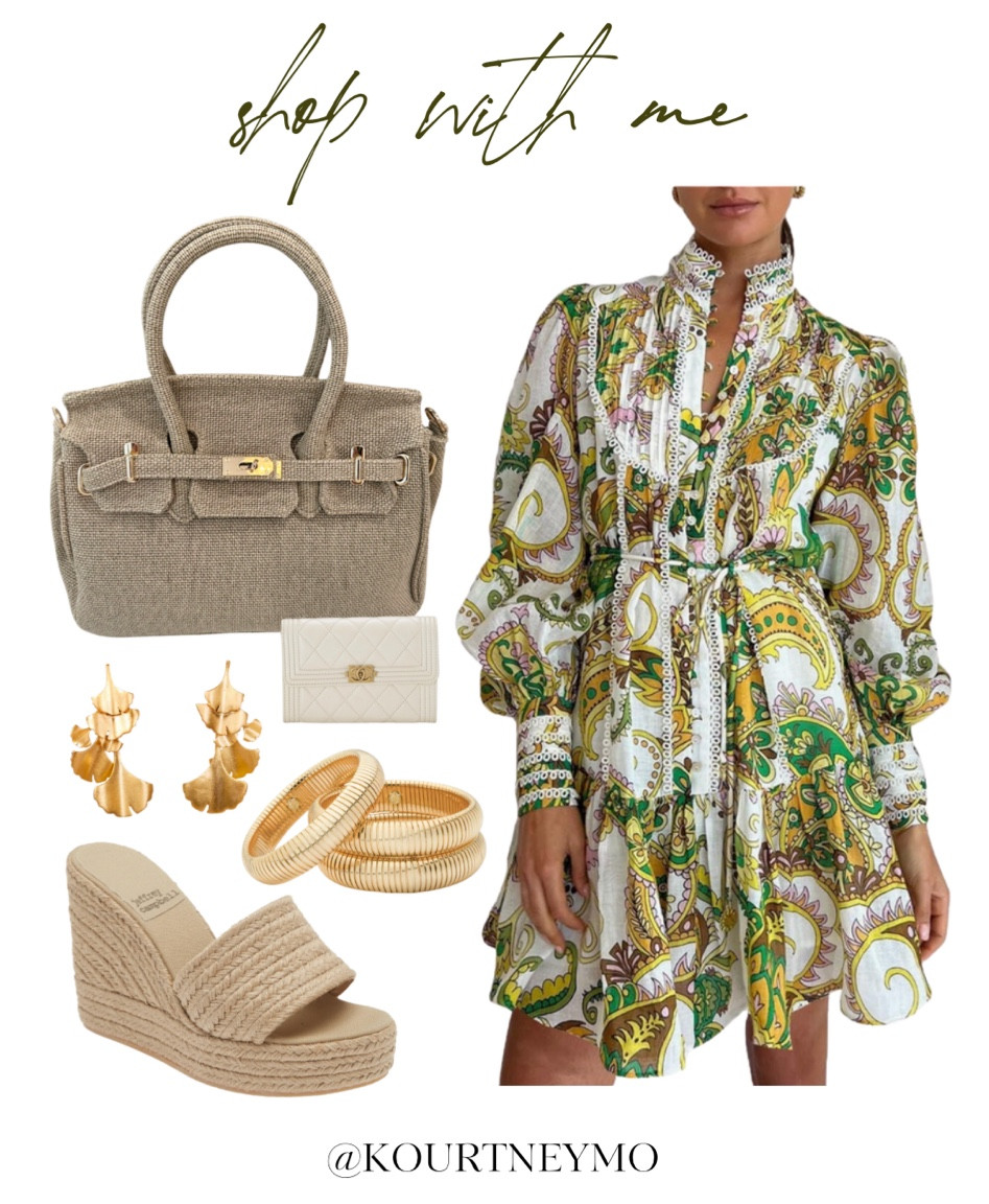 Spring style, Amazon, Zimmermann dupe dress styling, Hermes dupe, designer inspired, look for less, Glitzy Bella, Nordstrom, Christina Greene jewelry

#LTKshoecrush #LTKstyletip