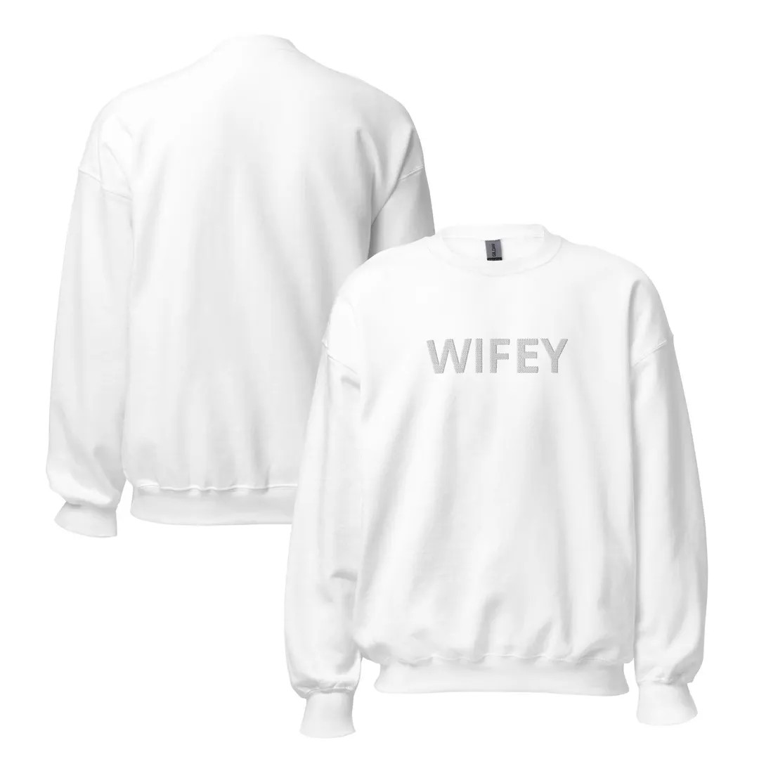 Wifey Sweatshirt - Etsy | Etsy (US)