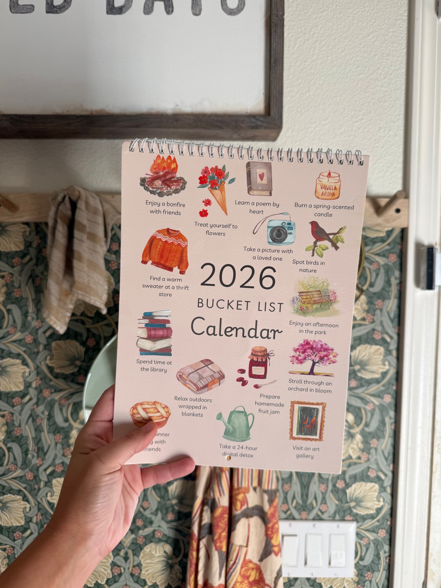 The cutest, whimsy 2026 calendar 💫🌸