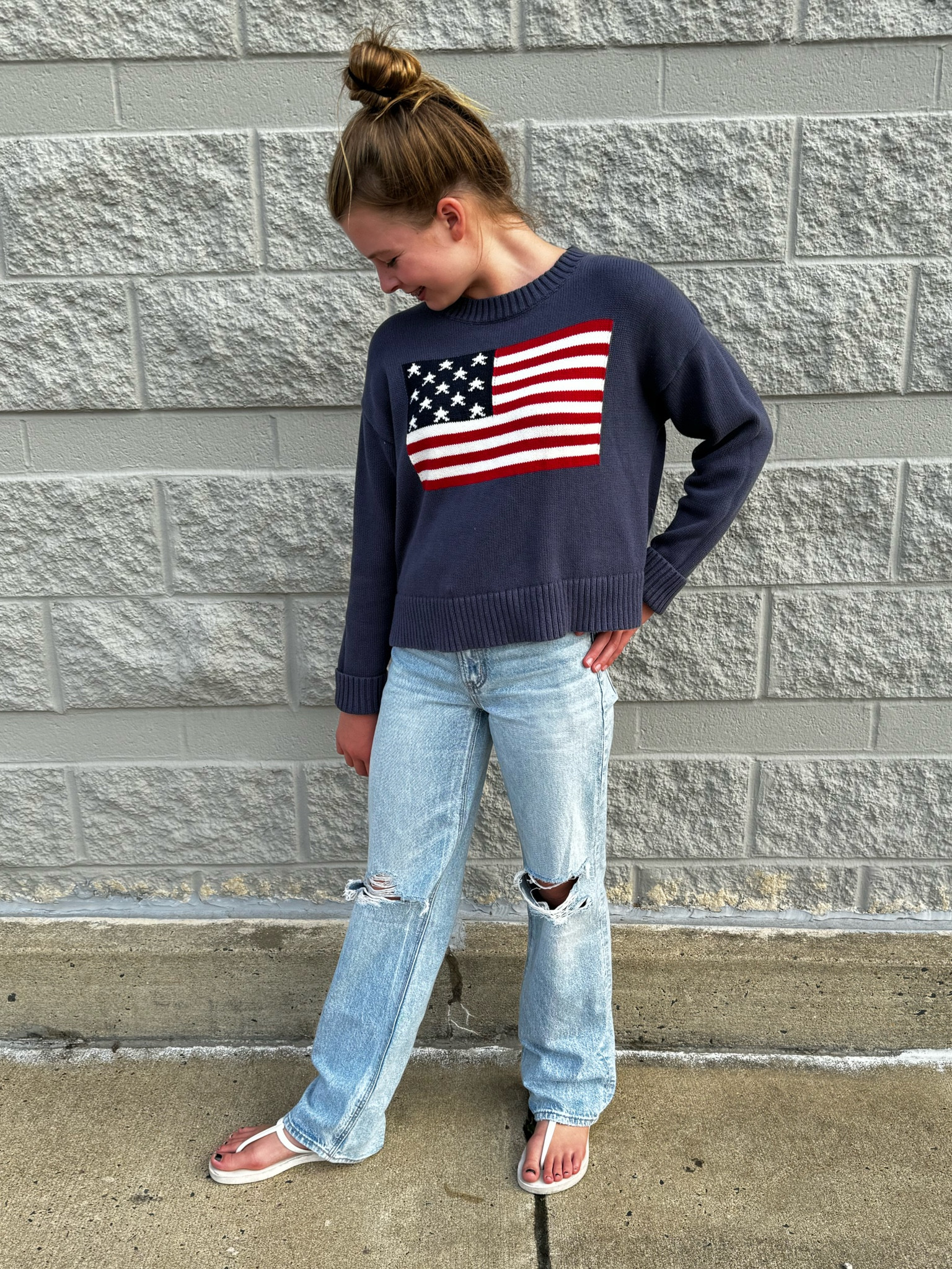 The cutest jeans for my little teen for back to school. She was so excited for her first trip to American Eagle! Right now they’re buy one get one 50% off!  

#LTKBacktoSchool #LTKKids #LTKSaleAlert