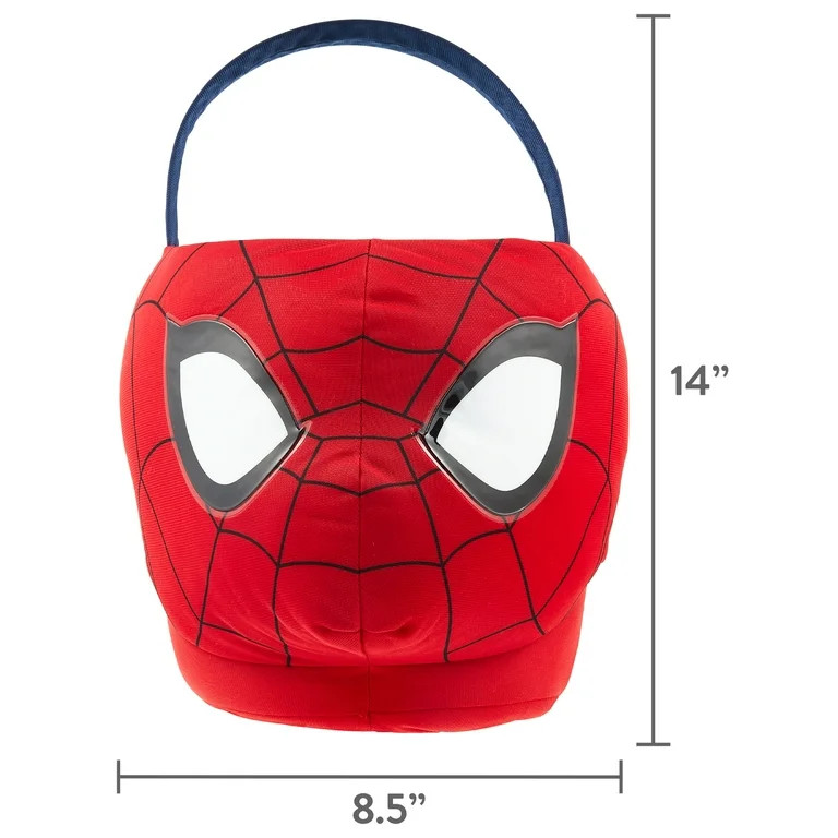 Spiderman Medium Plush Easter Basket, 14 inches Tall, Red | Walmart (US)