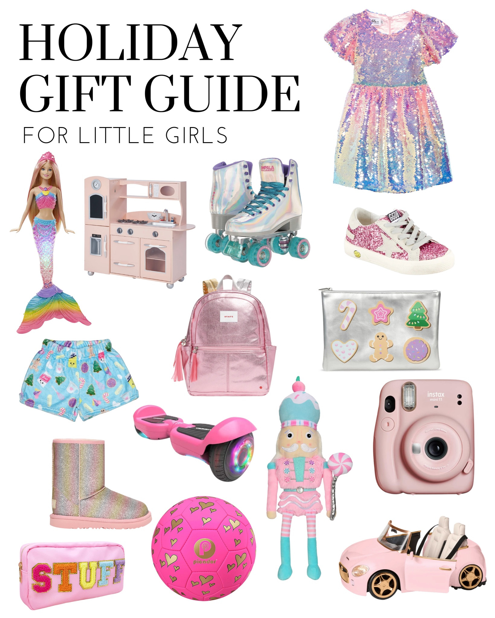 🎁HOLIDAY GIFT GUIDE FOR LITTLE GIRLS 🎁 Spoil your gal with all my top gift picks this year! 💕 Check out my curated list 🛍️ 
.
.
.
#holidaygiftguide #giftsforlittlegirls #christmas #christmasgiftideas #ltk #giftguide #holidayshopping