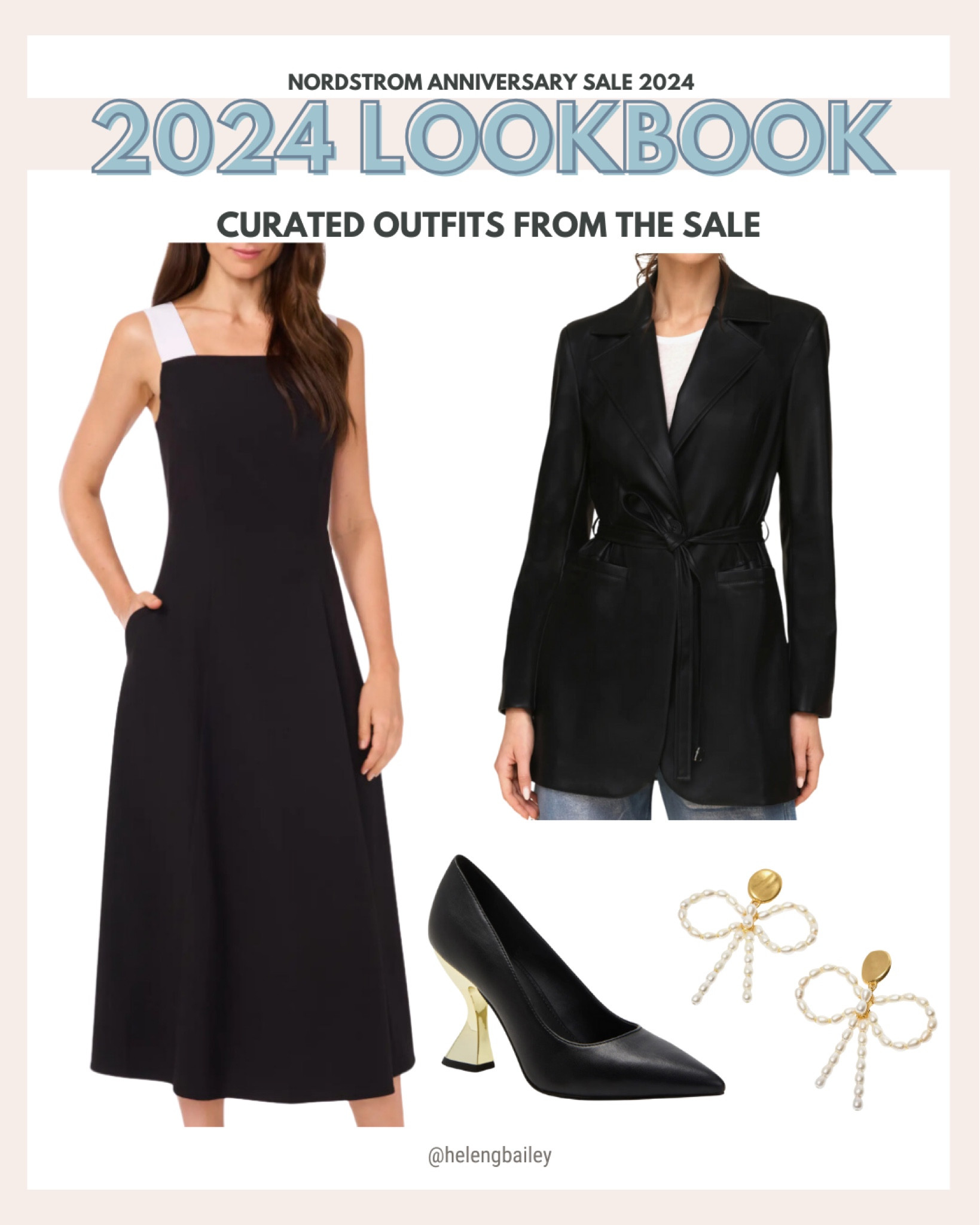 Black and white outfit idea from the Nordstrom anniversary sale

#LTKxNSale #LTKWorkwear #LTKSummerSales