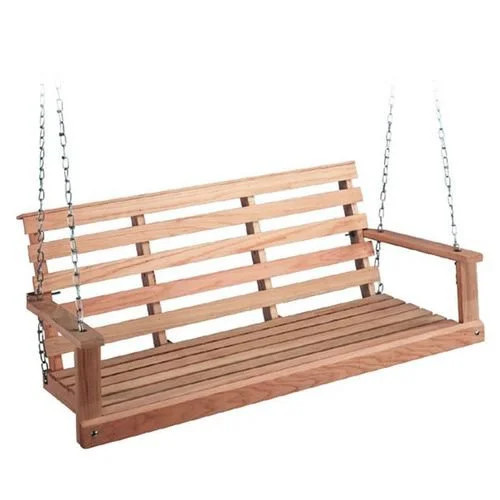 Beecham Swing Co. Flatbottom Oak Porch Swing | Walmart (US)