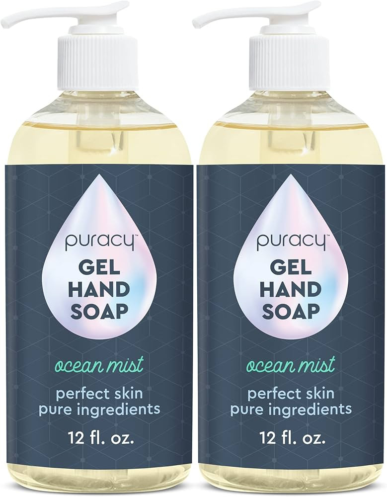 Puracy Gel Hand Soap - Perfect Skin, Pure Ingredients - with 15+ SuperPlant Ingredients for Clean... | Amazon (US)