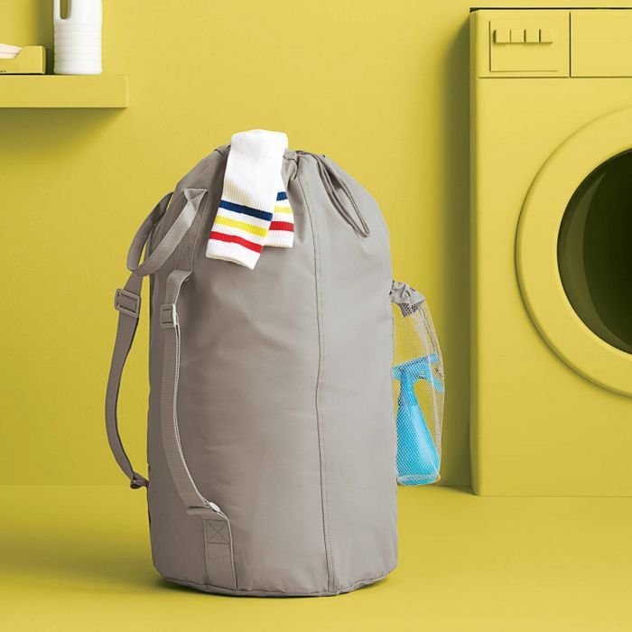 Laundry Bag with Pocket Gray - Room Essentials™ | Target
