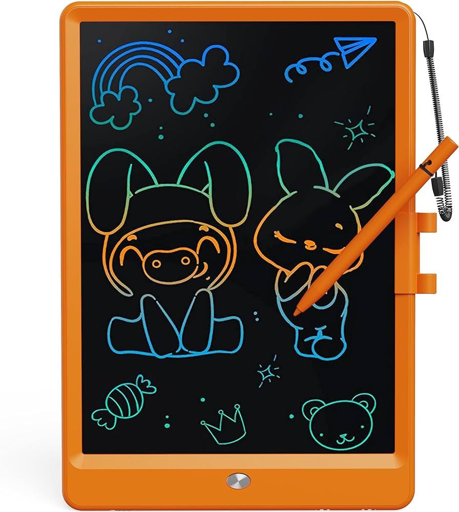 Bravokids Toys for 3-6 Years Old Girls Boys, LCD Writing Tablet 10 Inch Doodle Board, Electronic ... | Amazon (US)