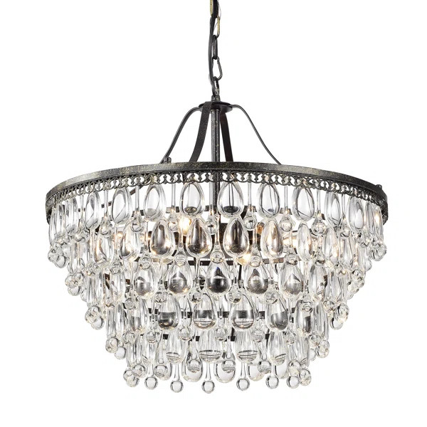 Karsyn 6 - Light Dimmable Tiered Chandelier | Wayfair Professional