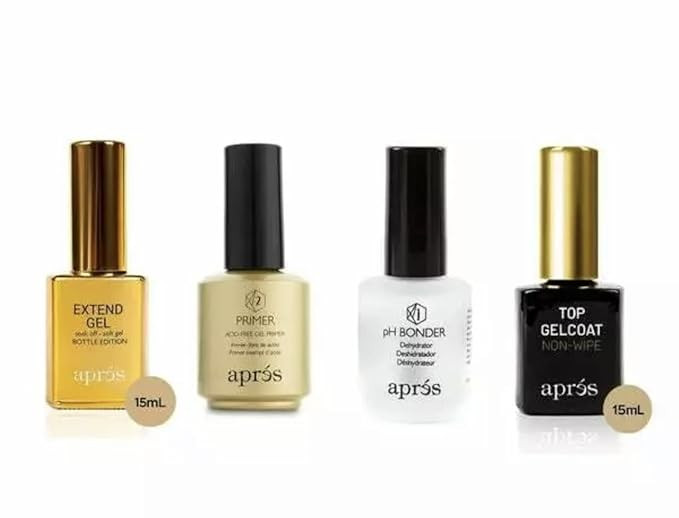 Apres Gel X System Kit - Bond, Primer, Extend Gel, Top Gel 15 ml | Amazon (US)