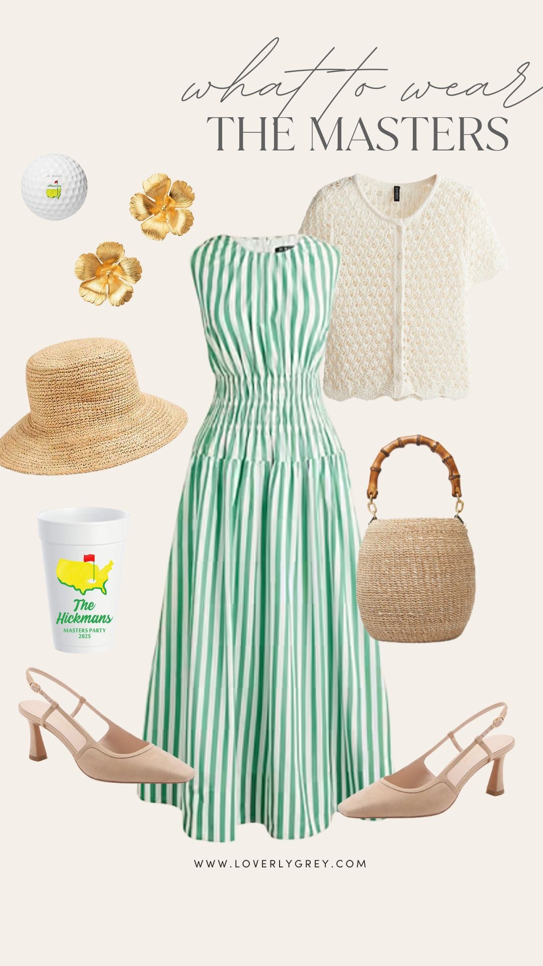 The Masters outfit idea. This J. Crew dress and scallop detail cardigan are perfect for a day on the course. Loverly Grey, Masters look

#LTKParties #LTKSeasonal #LTKStyleTip