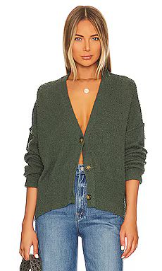 Free People Found My Friend Cardi in Forest Pine from Revolve.com | Revolve Clothing (Global)